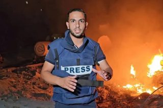 dimosiografos gaza anas al sarif